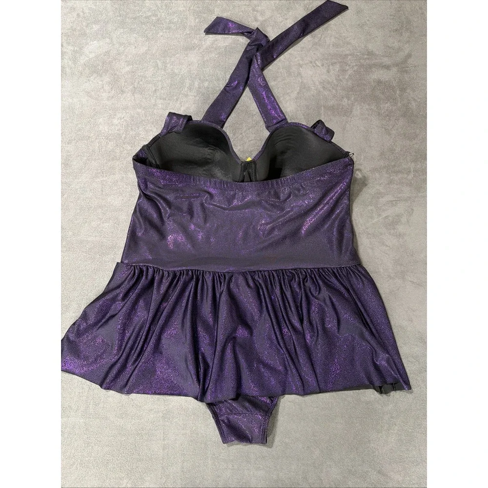 Hot Topic Disney The Little Mermaid Ursula Skirt Swimsuit Plus Size 1